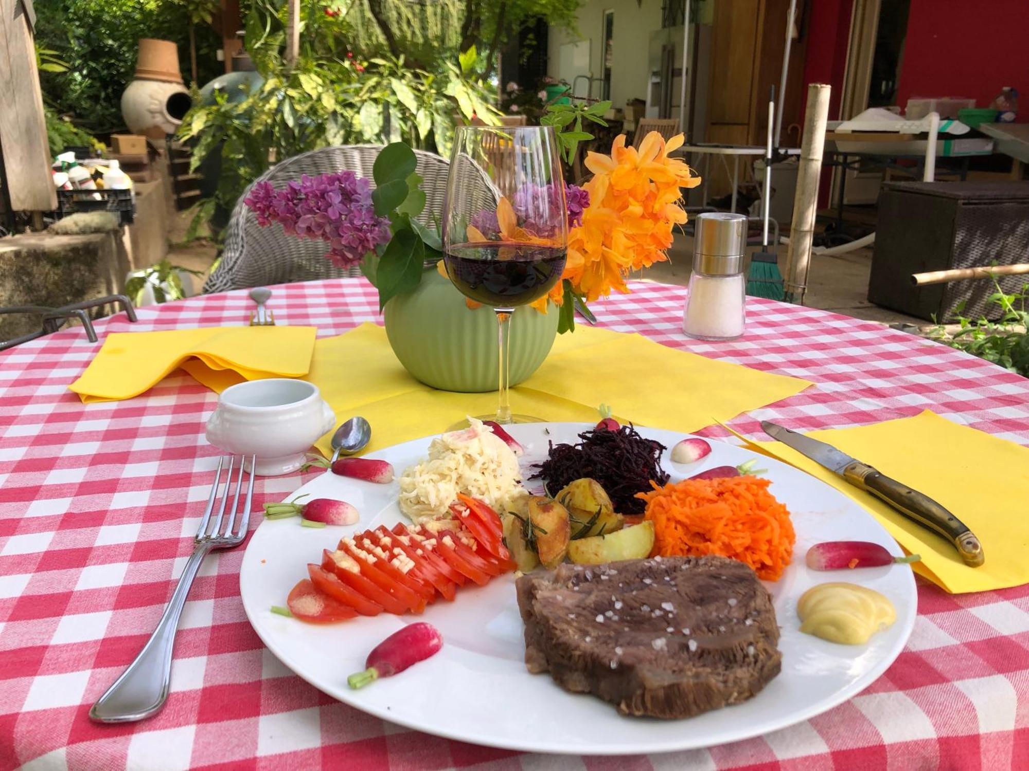 Le Jardin De La Tuilerie Alsace Hotel Pfastatt Eksteriør billede